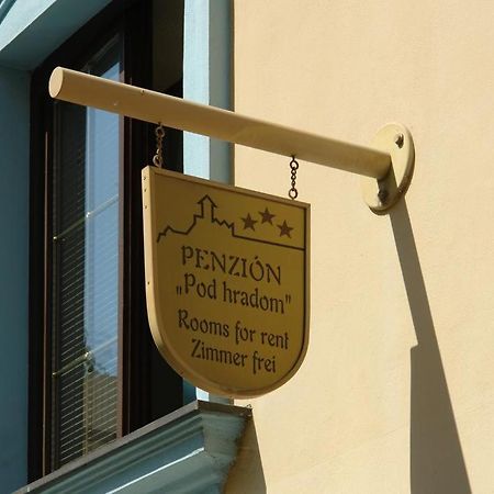 Penzion Pod Hradom Trenčín Εξωτερικό φωτογραφία